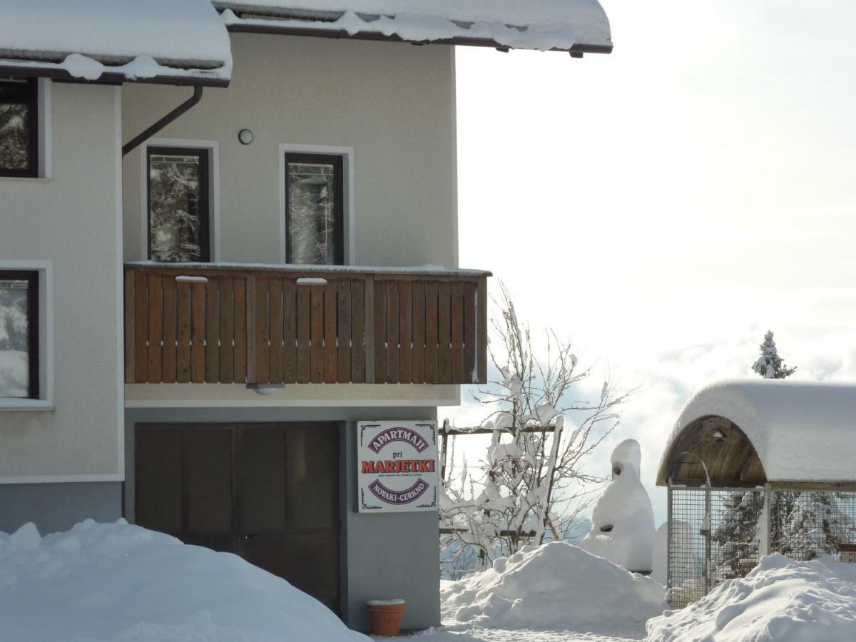 Apartments Pri Marjetki ツェルクノ エクステリア 写真